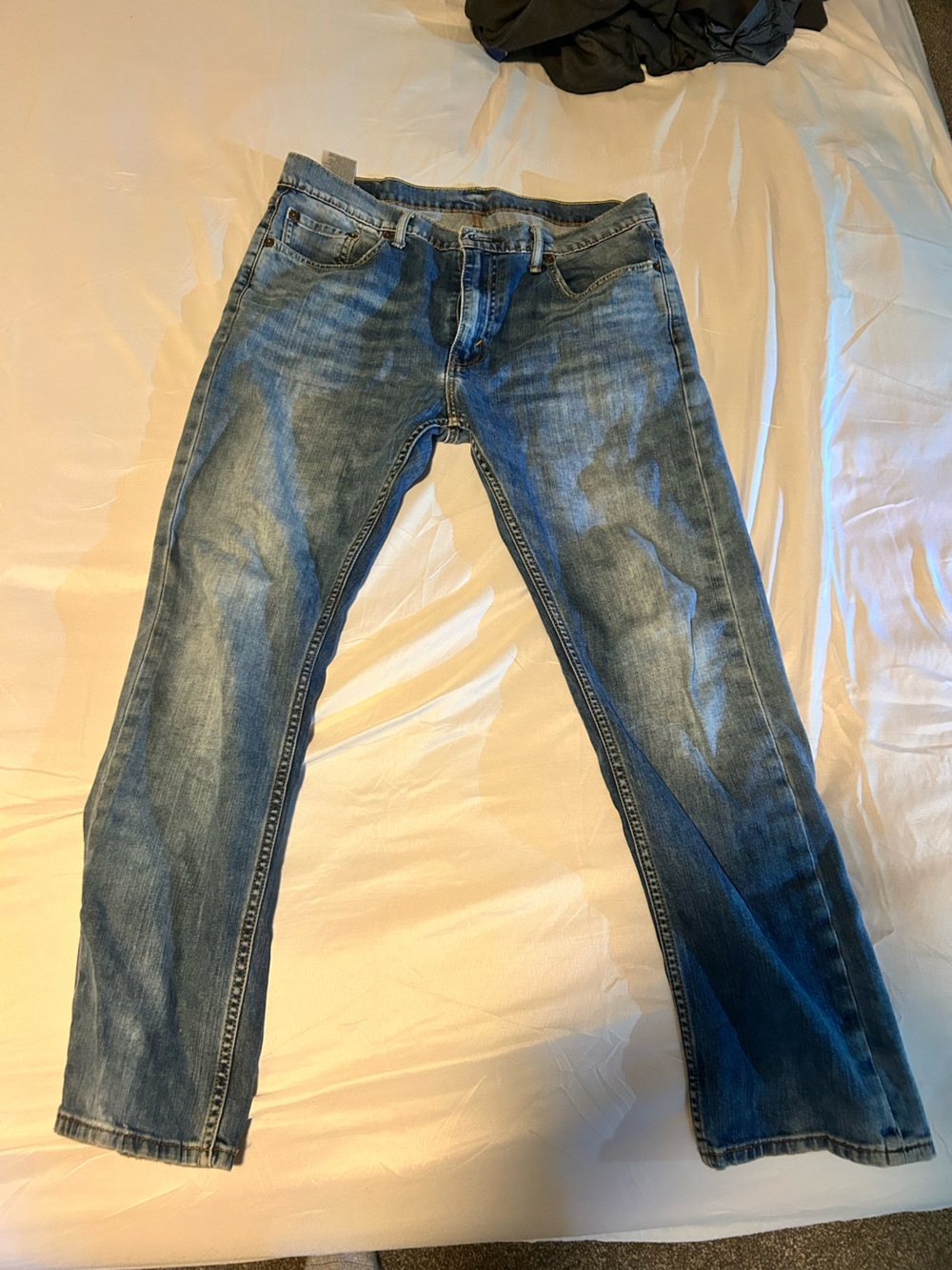 Levi's Light Blue Slim Straight Jeans